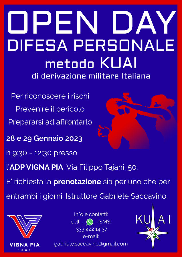 Open Day di KUAI presso ADP Vigna Pia